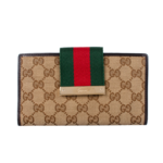 Gucci Vintage Web Beige/Ebony Continental Long Wallet
