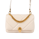 Bvlgari Serpenti Cabochon Small Ivory Crossbody Bag