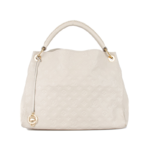 Louis Vuitton Artsy MM White Monogram Empreinte Leather Bag