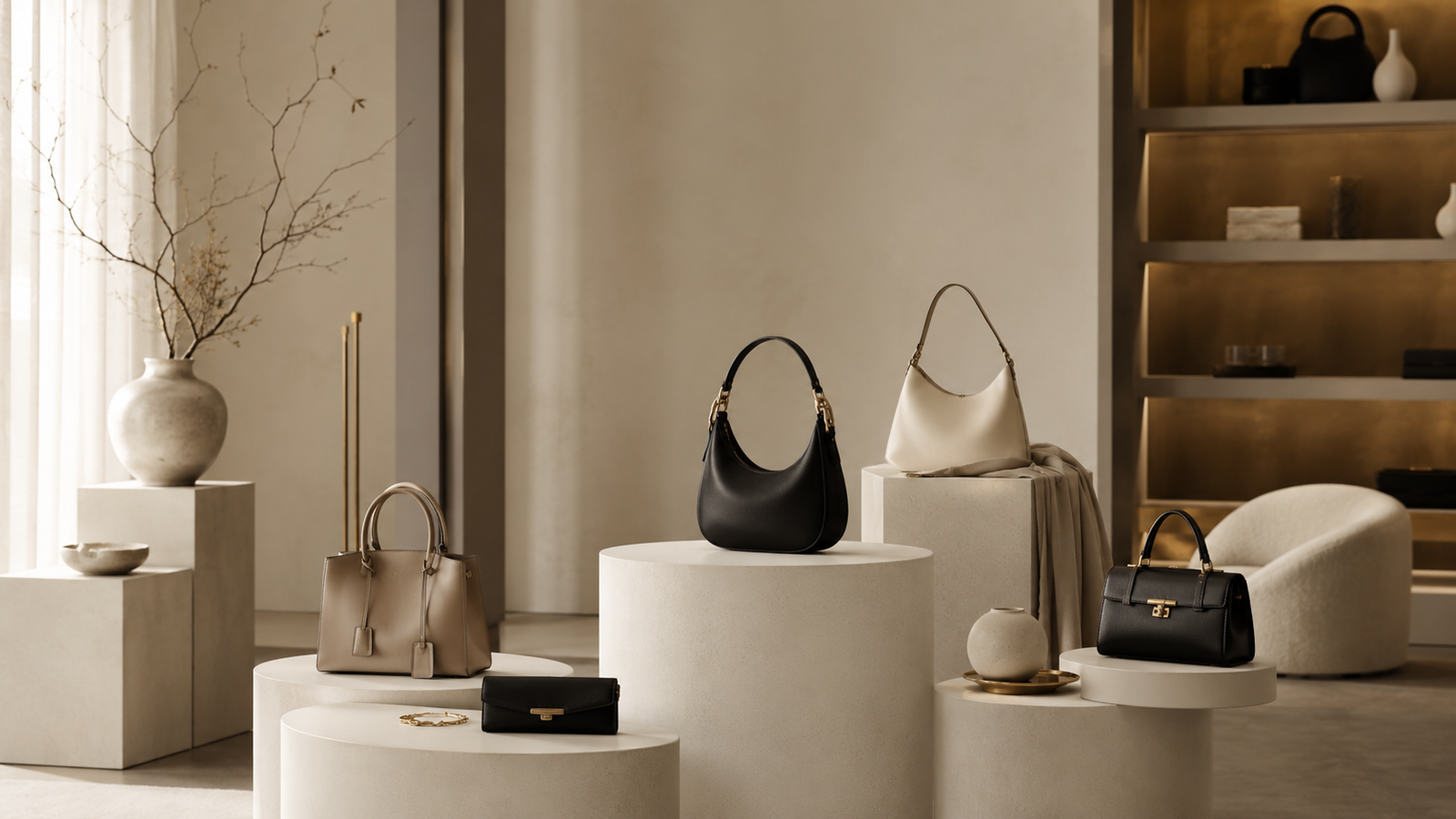 Vantelle luxury collection displayed in a refined interior